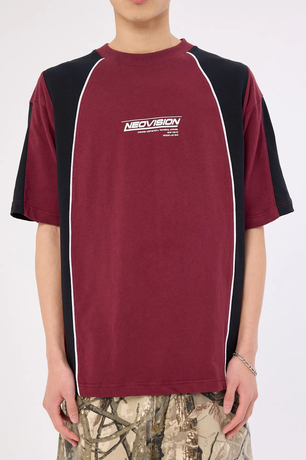 Stratum Oversize Super Heavy Tee Merlot