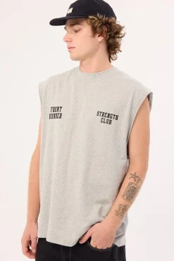 Strength Tank Grey Marle