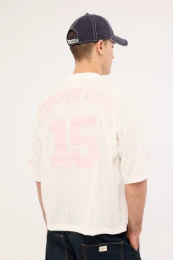 Strike Cropped Jersey White