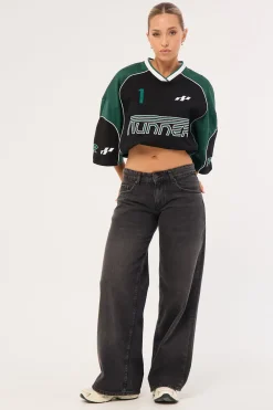 Striker Jersey Black Emerald