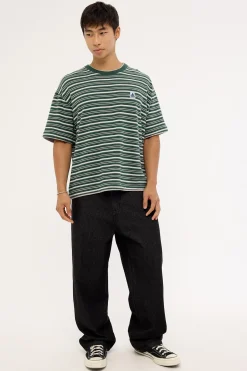 Stripe Layer Gorilla Fit Tee Eden