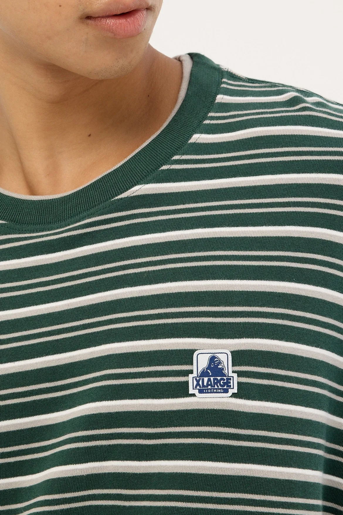 Stripe Layer Gorilla Fit Tee Eden