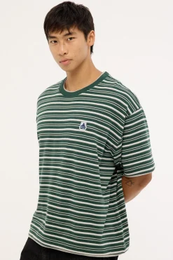 Stripe Layer Gorilla Fit Tee Eden