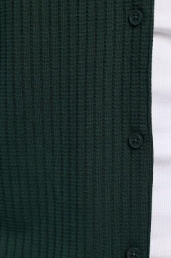 Studio Recycled Resort Shirt Dark Green