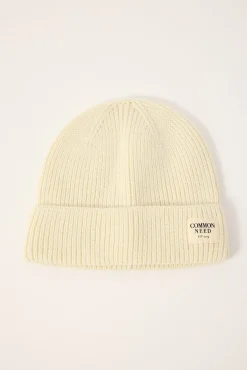 Subtle Low Profile Beanie Off White
