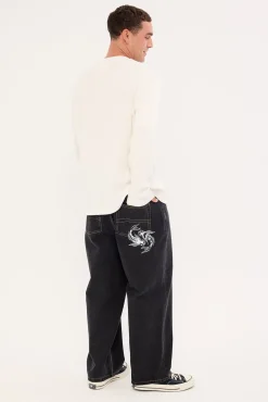 Sumi Baggy Jean Storm Black