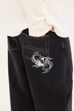 Sumi Baggy Jean Storm Black