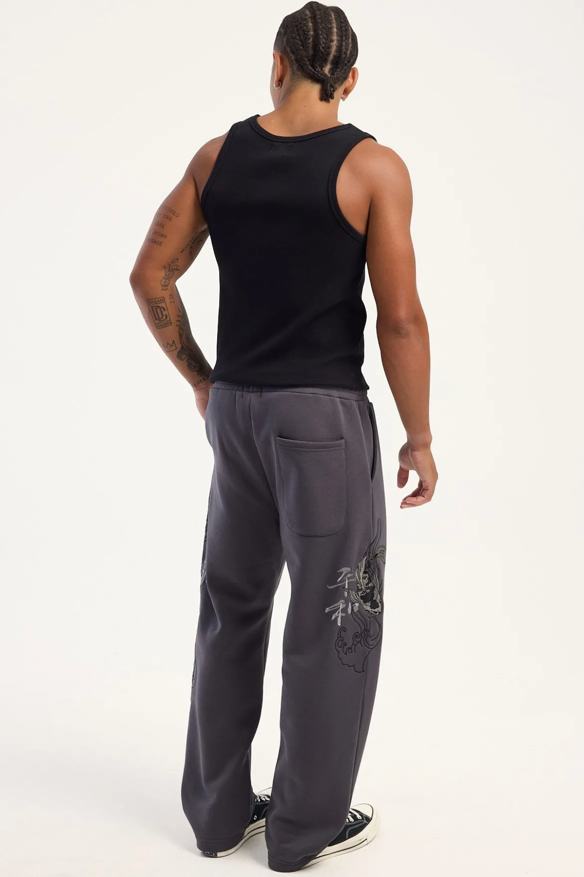 Sumi Baggy Sweatpant Off Black