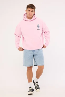 Sumi Boxy Hoodie Pale Pink
