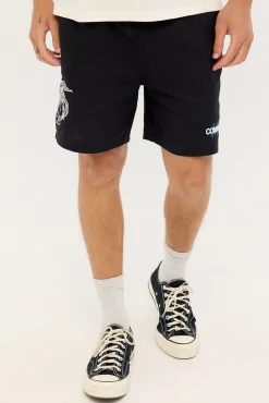 Sumi Elastic Waist Short Black