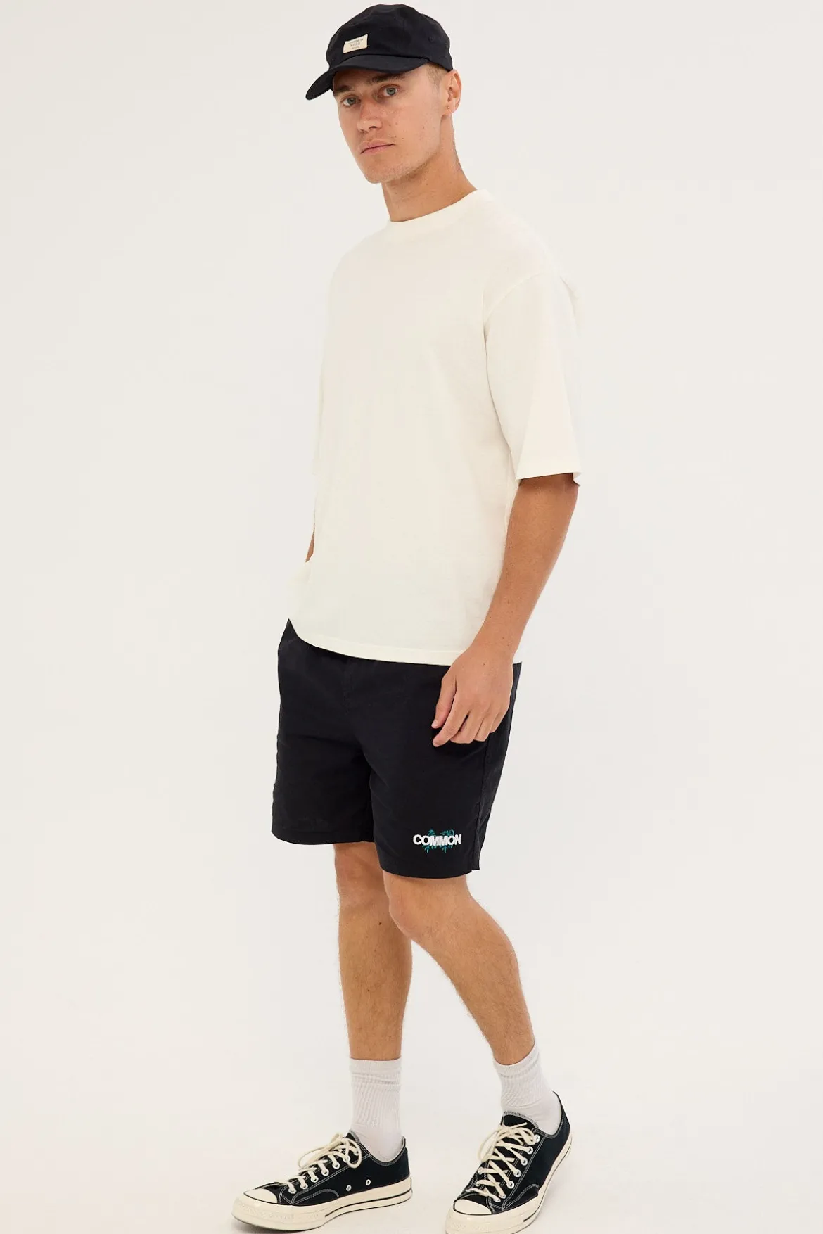 Sumi Elastic Waist Short Black