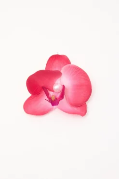 Summer Orchid Hair Clip Pink