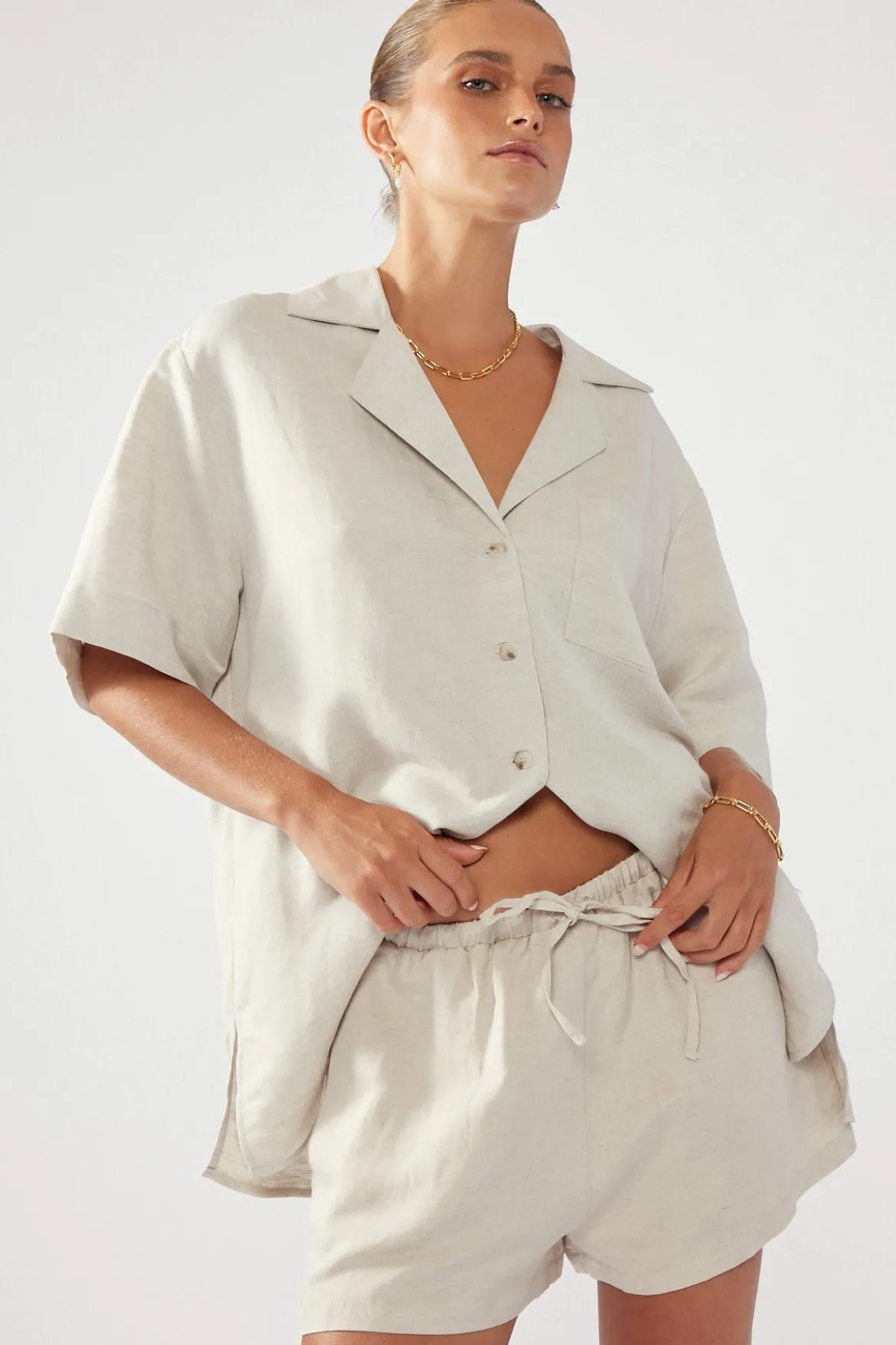 Summer Time Beach Short Oat