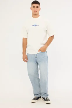 Sunny Heavyweight Slub Easy Tee Off White