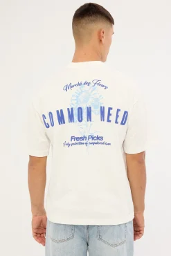 Sunny Heavyweight Slub Easy Tee Off White