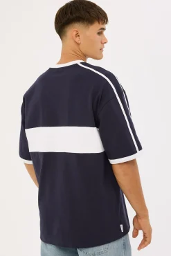 Super Shaolin 2.0 Short Sleeve Heavy Tee Navy Blue