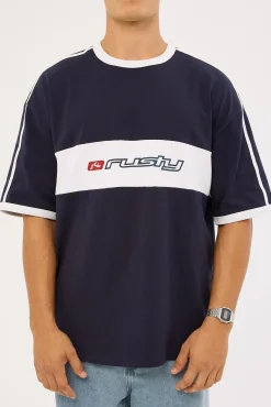 Super Shaolin 2.0 Short Sleeve Heavy Tee Navy Blue