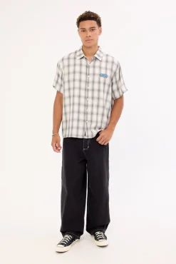 Superstition Biggest Slacker Baggy Carpenter Jean Aged Black