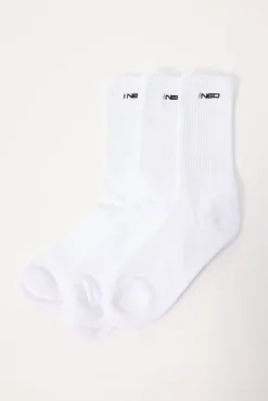 Surge Sock 3 Pack White