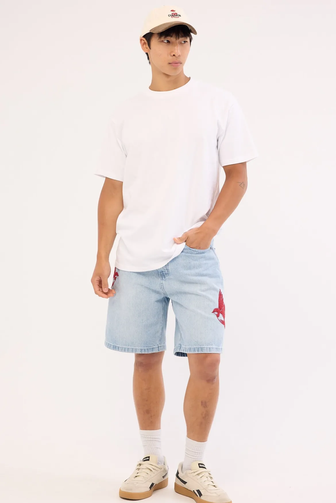 Swallows Denim Jort Haze Blue Denim