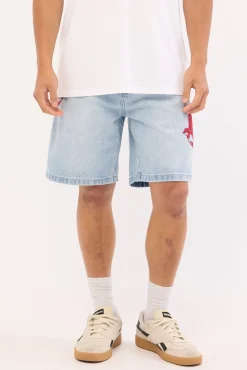 Swallows Denim Jort Haze Blue Denim