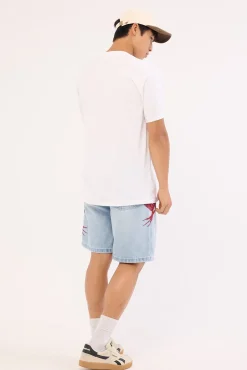 Swallows Denim Jort Haze Blue Denim