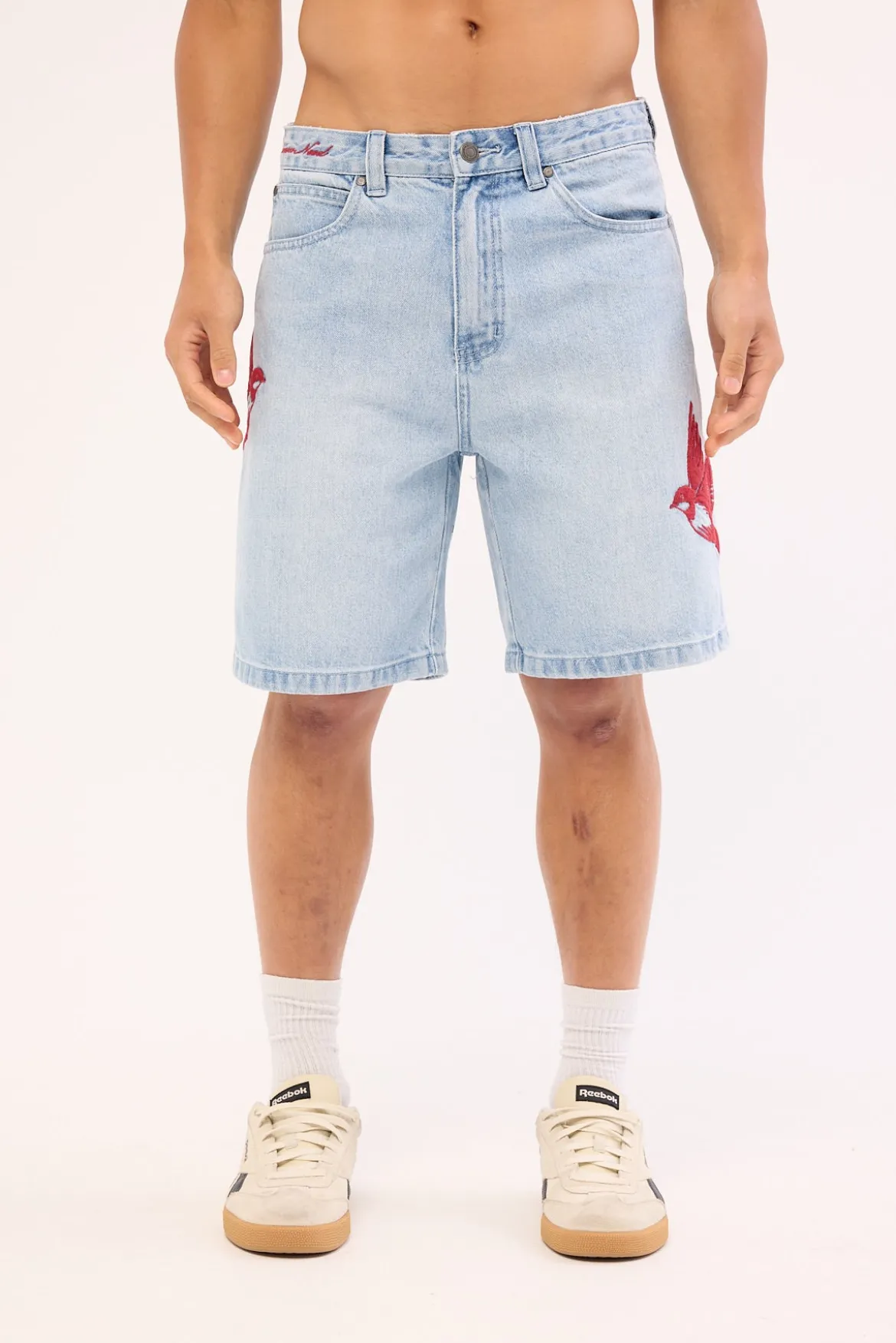 Swallows Denim Jort Haze Blue Denim