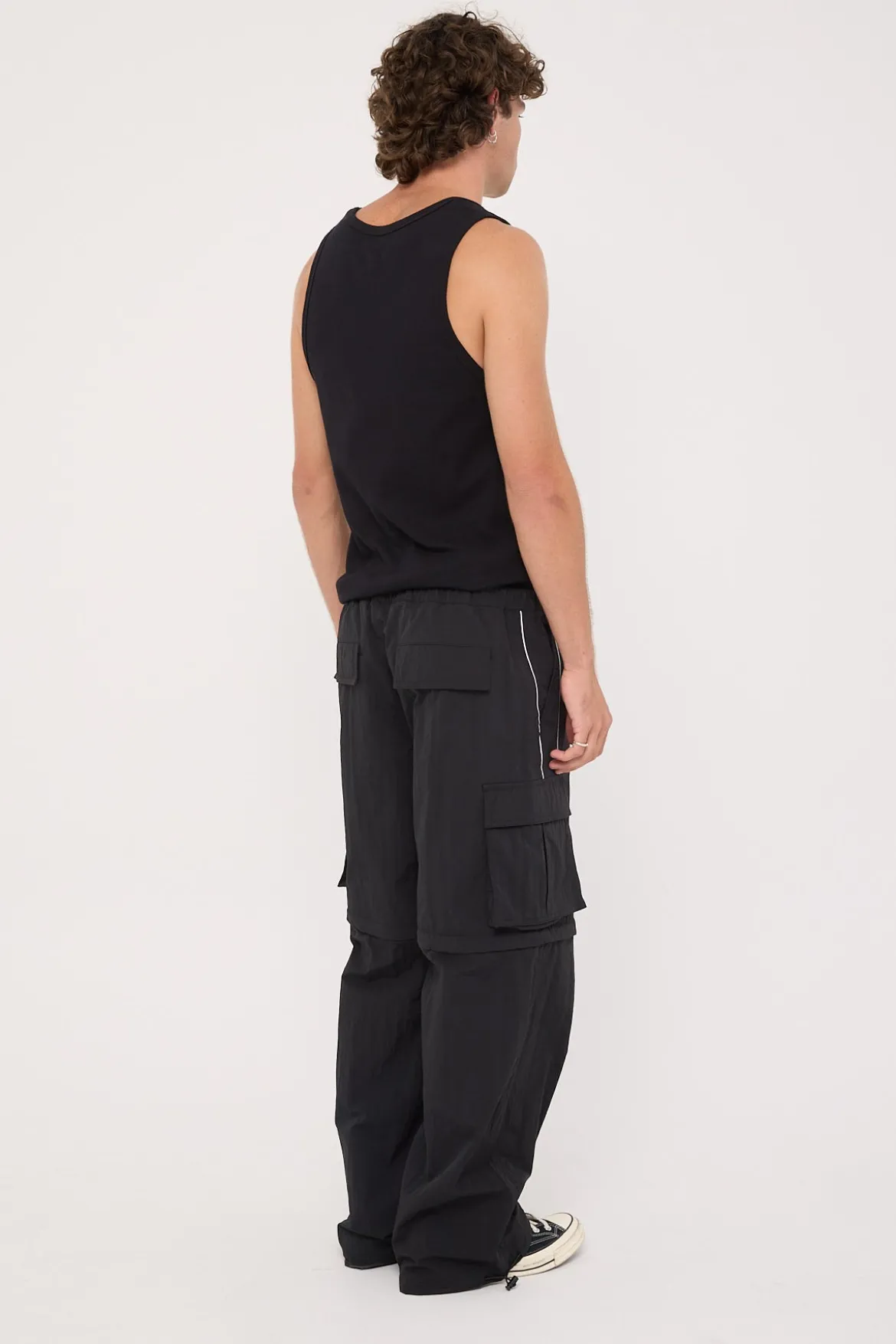 Sway Zip Off Cargo Pant Black