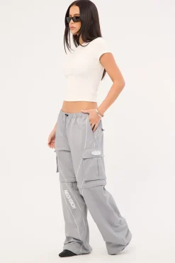 Sway Zip Off Cargo Pant Grey