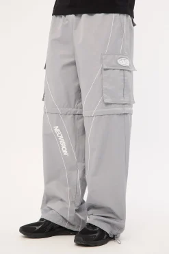 Sway Zip Off Cargo Pant Grey