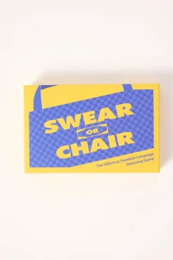 Swear or Chair: The Hilarious Swedish Flash Card Game Multi