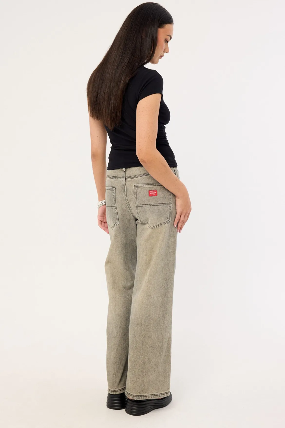 Sweeper Jean Dirty Grey