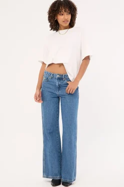 Sweeper Jean Steady Mid Blue