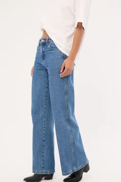 Sweeper Jean Steady Mid Blue