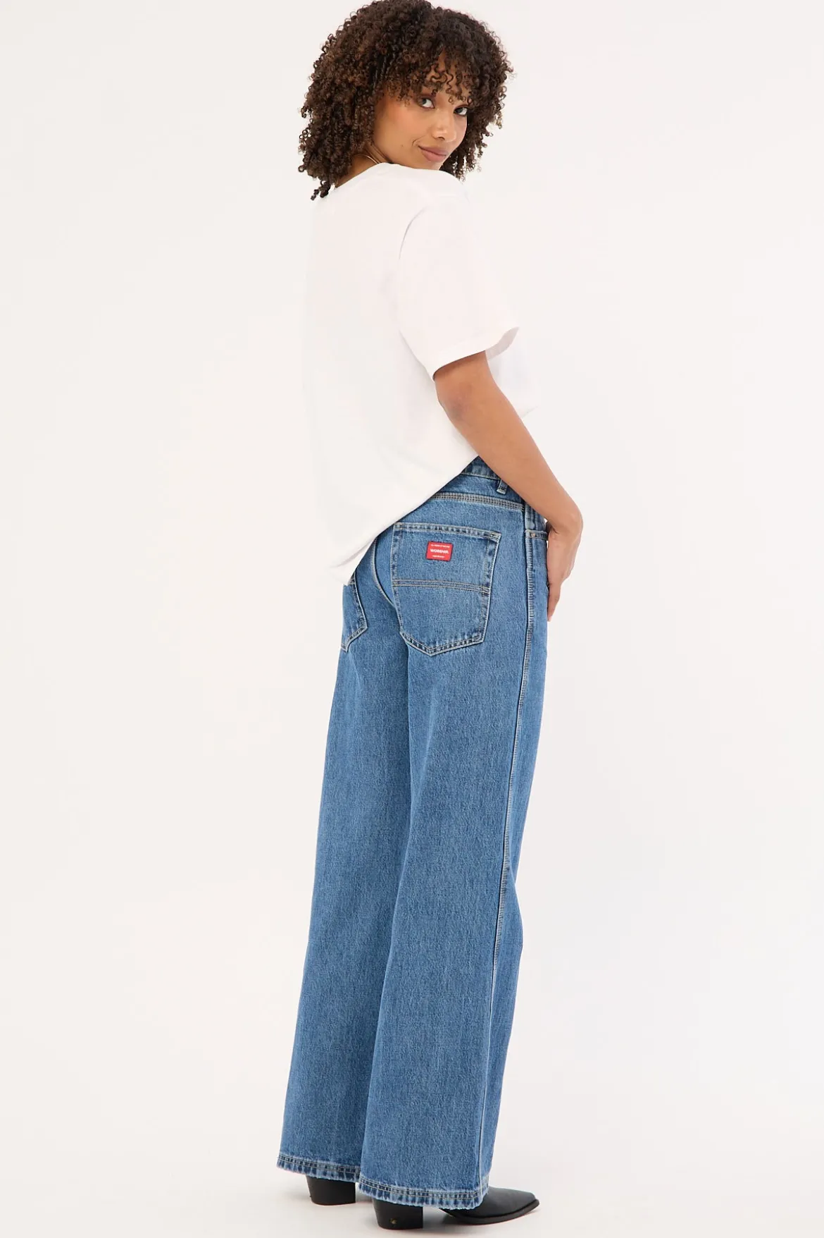 Sweeper Jean Steady Mid Blue