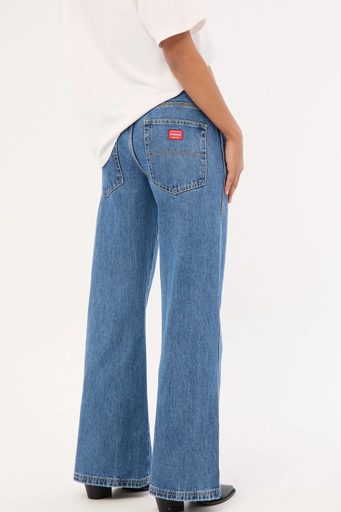Sweeper Jean Steady Mid Blue