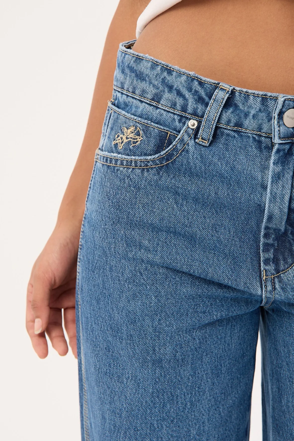 Sweeper Jean Steady Mid Blue
