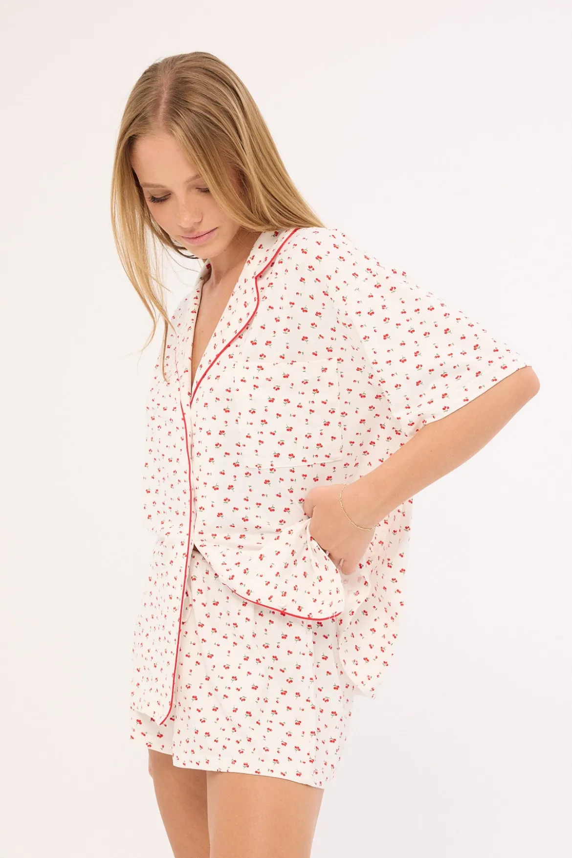 Sweet Sundays Sleep Short White