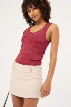 Sweetness Mini Skort Stone
