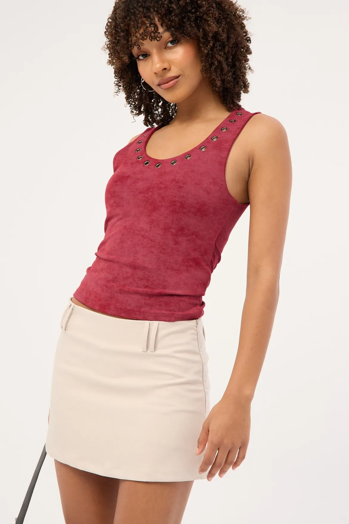 Sweetness Mini Skort Stone
