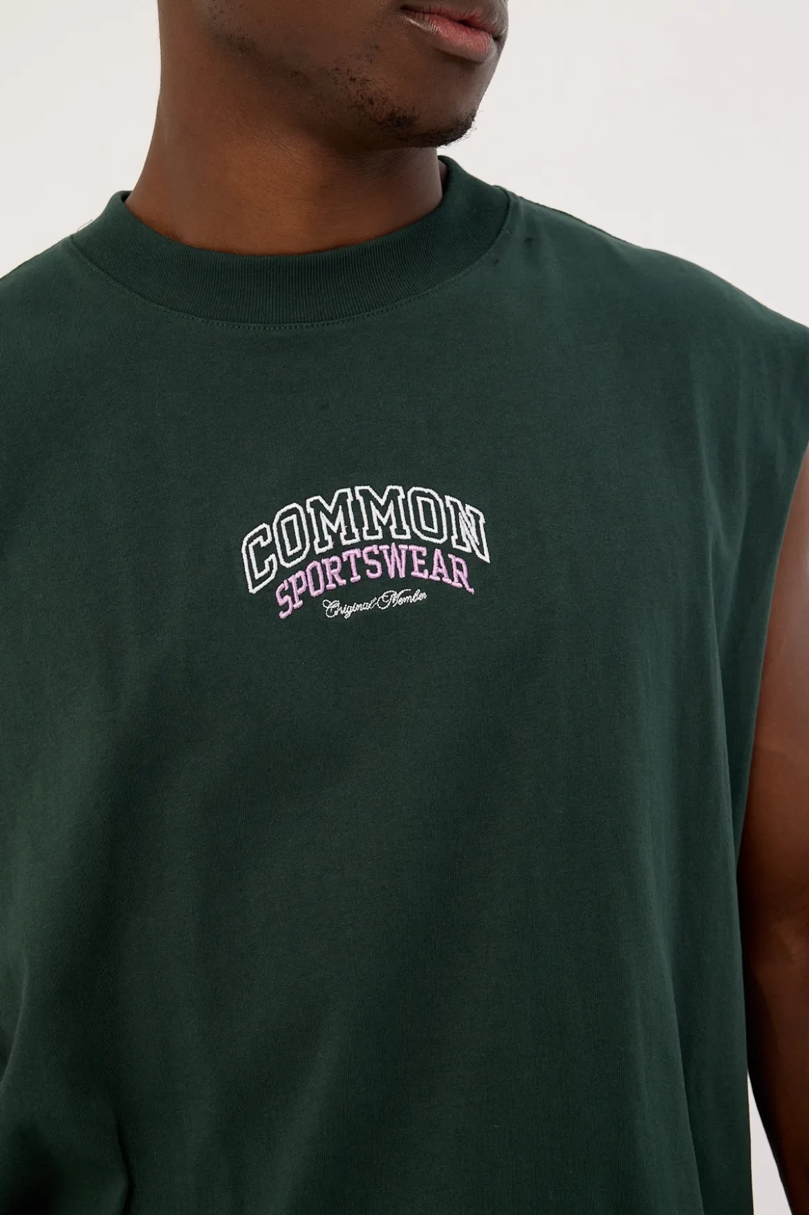 Tackle Muscle Tank Dark Green