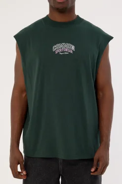 Tackle Muscle Tank Dark Green