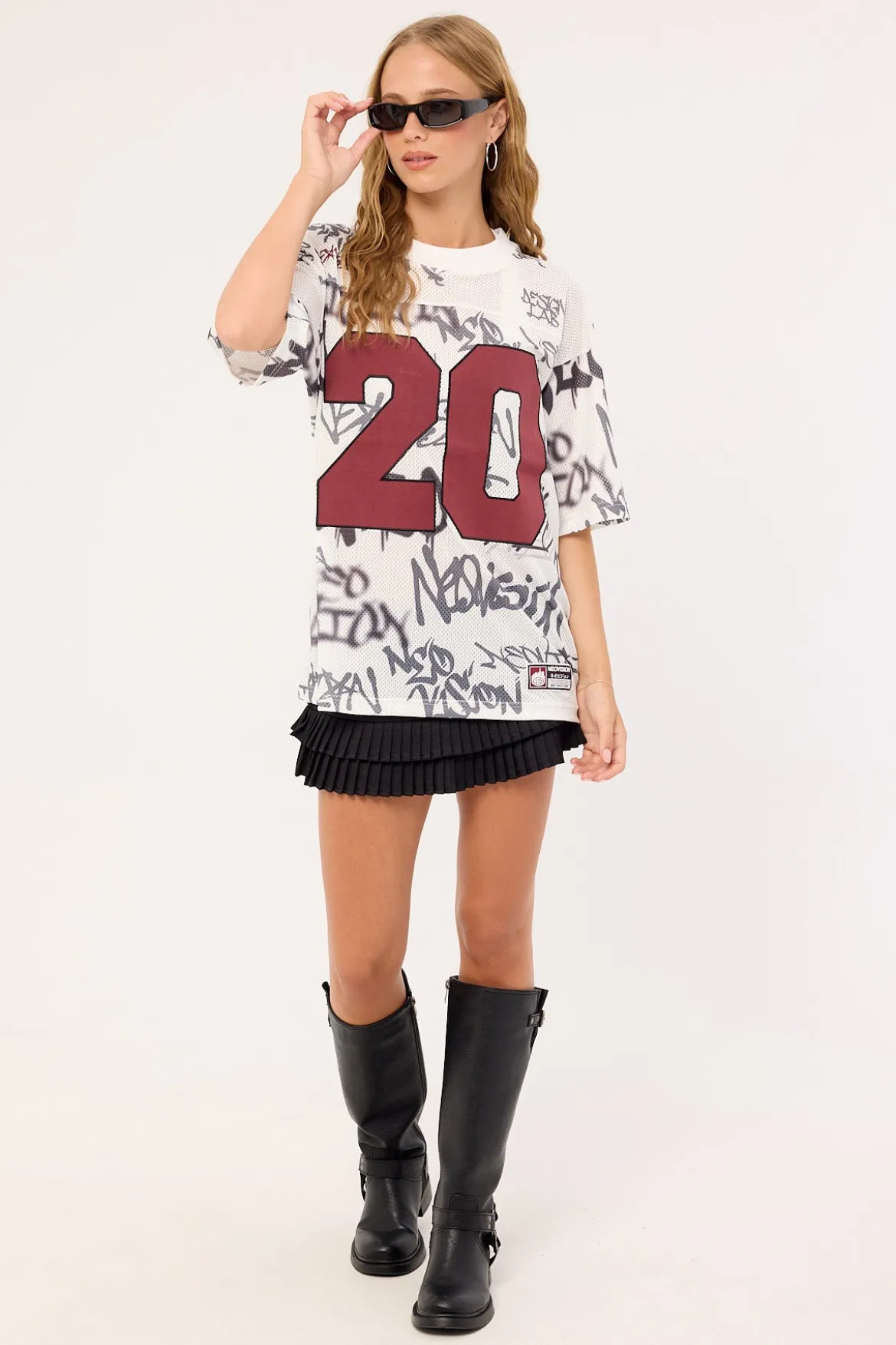 Tagger Jersey White