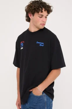 Takoyaki Heavyweight Boxy Tee Black