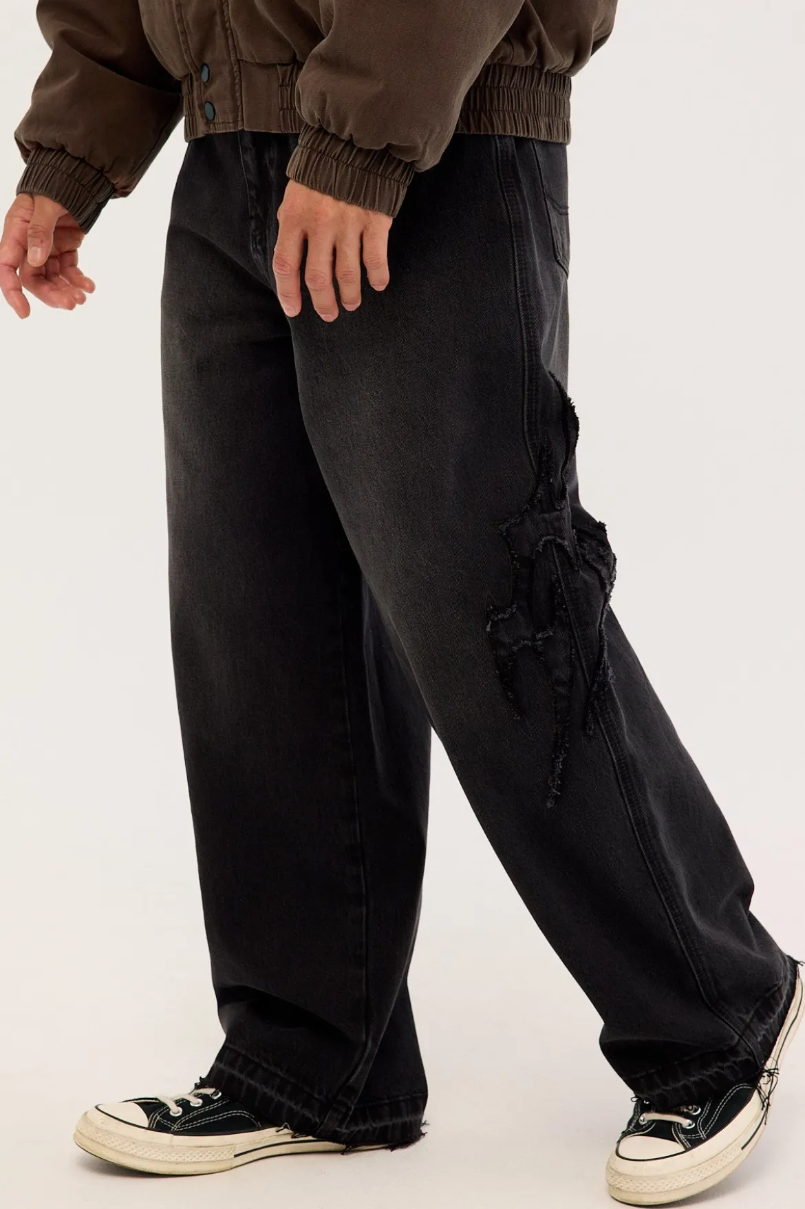 Talon Behemoth Super Baggy Jean Washed Black