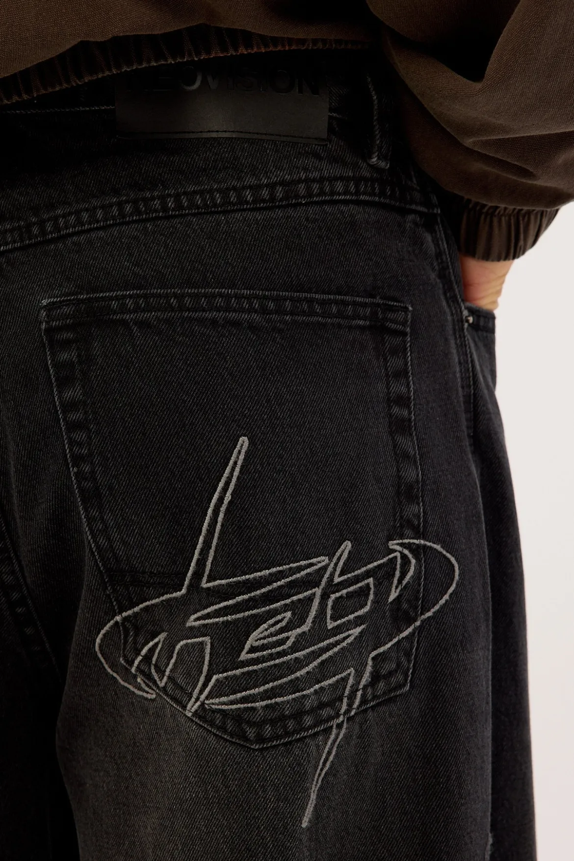 Talon Behemoth Super Baggy Jean Washed Black