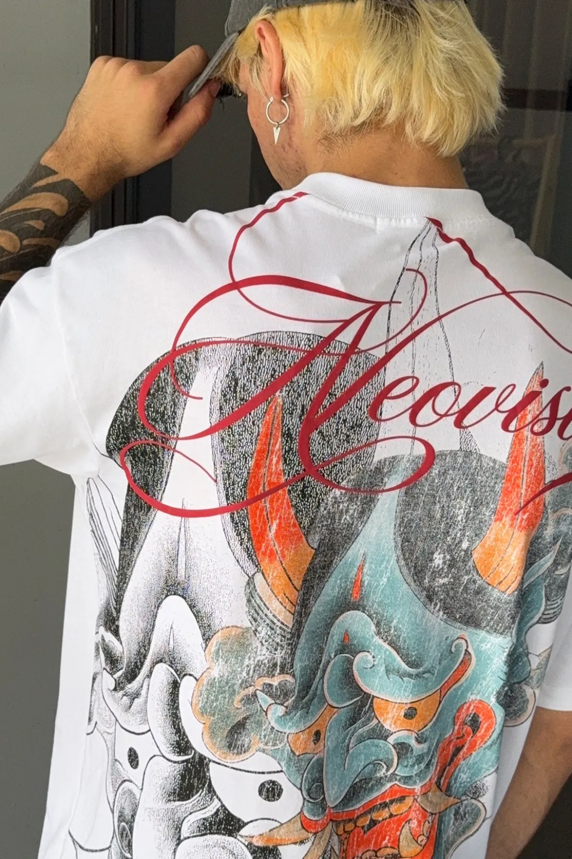 Tatsura Oversize Super Heavy Tee White