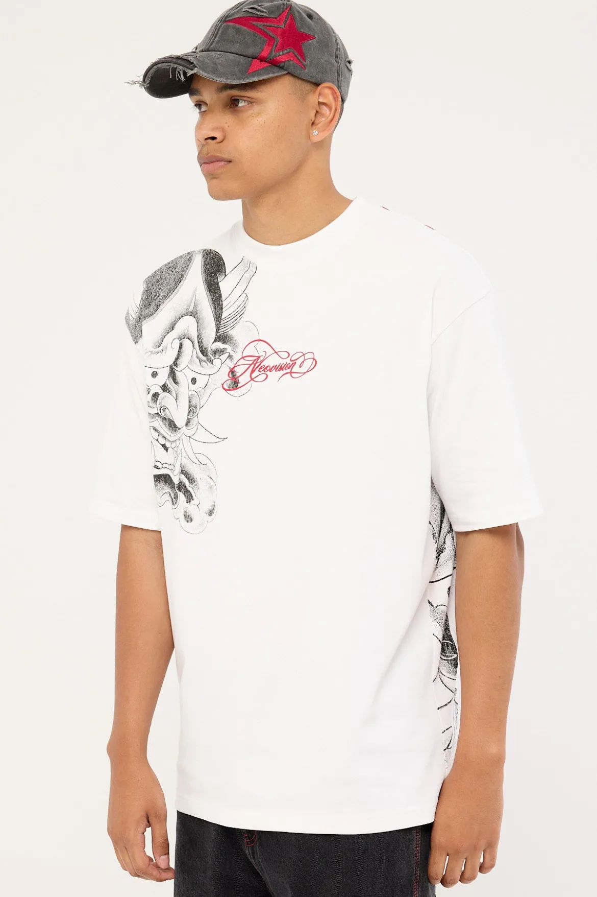 Tatsura Oversize Super Heavy Tee White