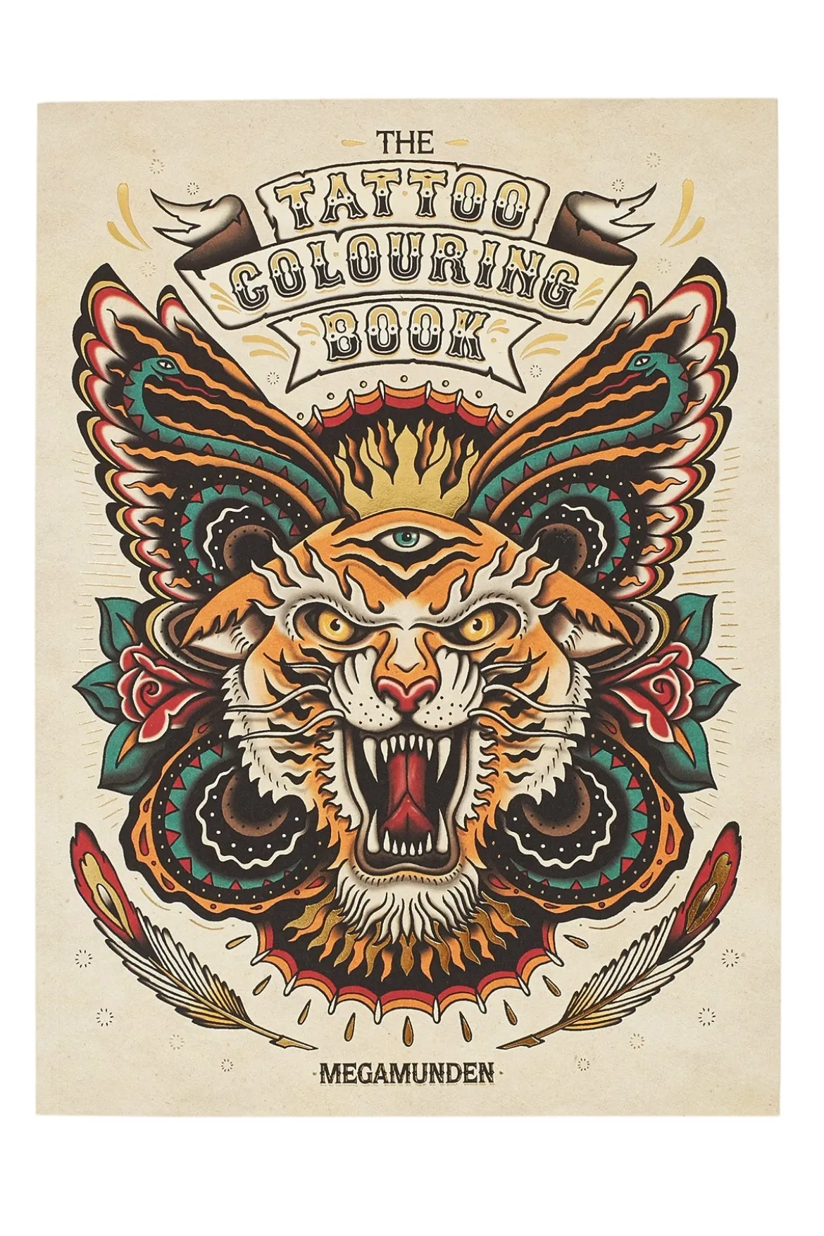 Tattoo Colouring Book