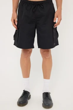 Tech Cargo Overshort Black